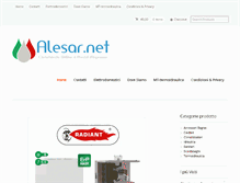 Tablet Screenshot of alesar.net